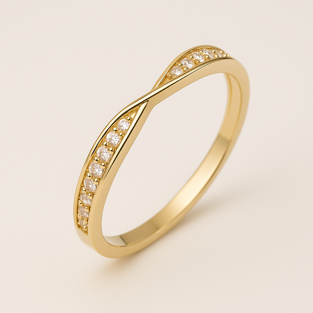 032 - Aparador de Ouro Amarelo 18k/750