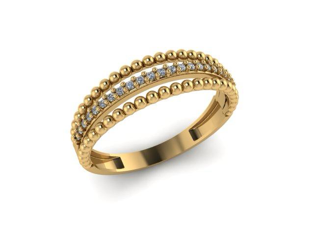 029 - Aparador de Ouro Amarelo 18k/750