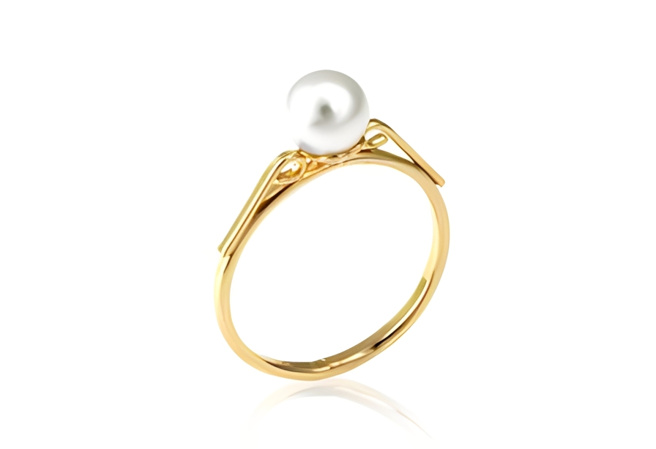 Anel Solitário de Ouro 18k/750