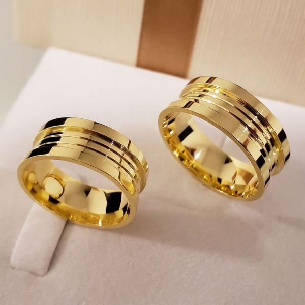 Modelo Carretel 9mm em Ouro 18k750